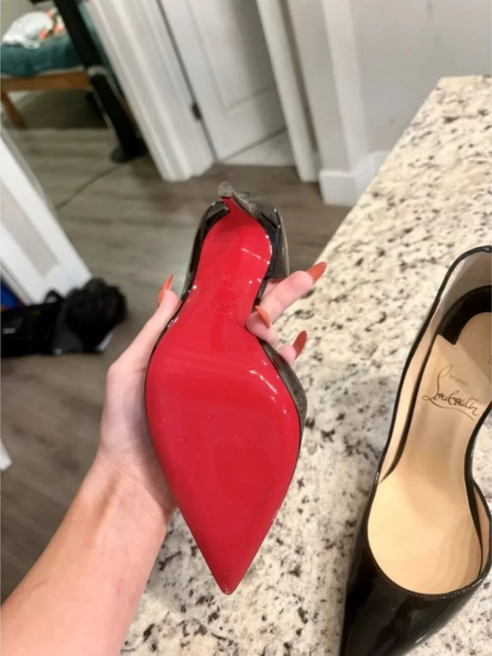 Christian Louboutin Iriza Patent Pumps 35